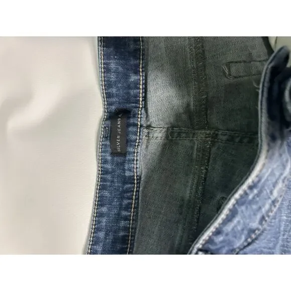womens silver jeans Size 18/L29 Blue Jeans - Picture 11 of 14